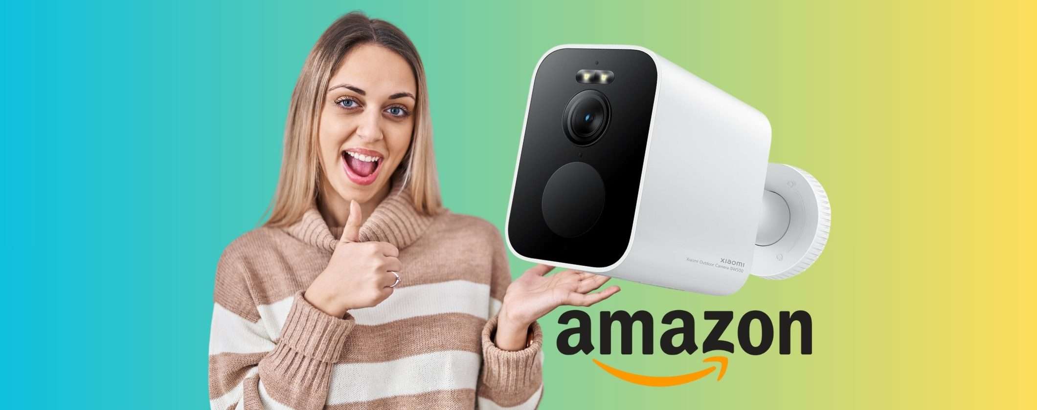 XIAOMI Outdoor: videocamera di sicurezza con monitoraggio da remoto