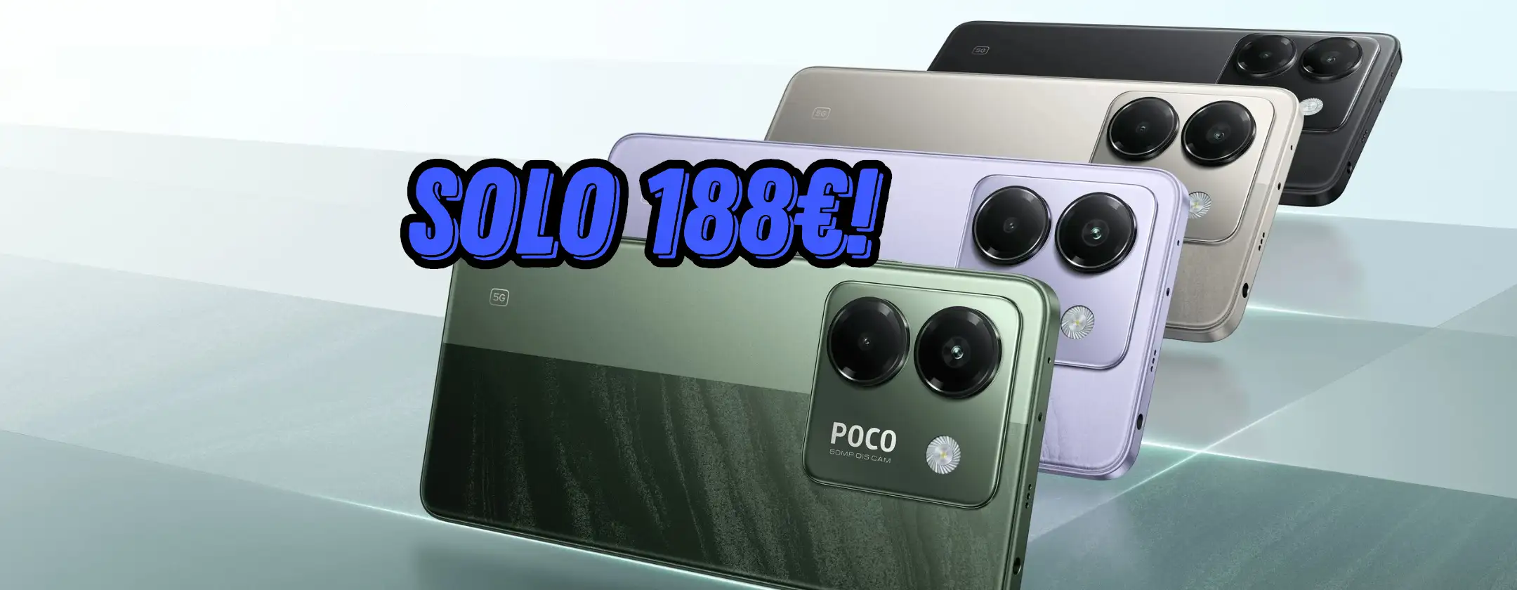 Xiaomi POCO M7 Pro 5G: potenza a 12GB + 512GB con soli 188€ su eBay