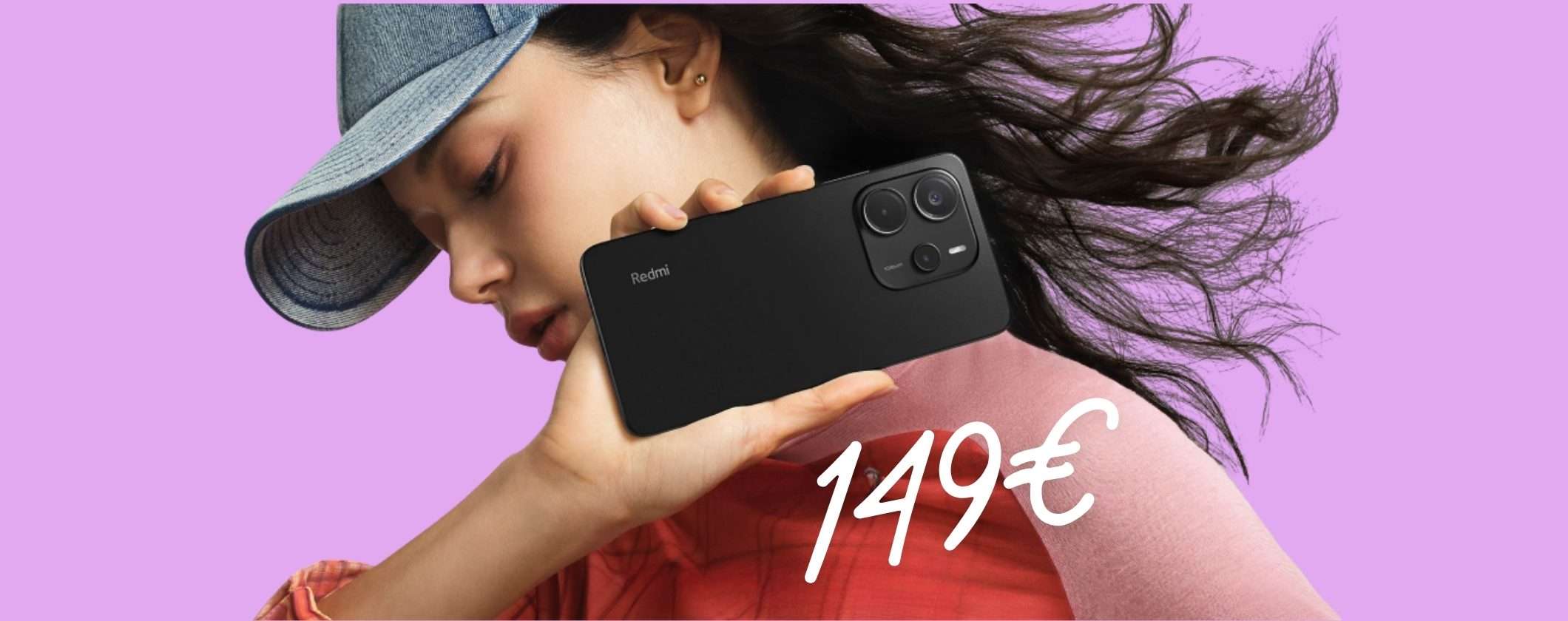 Xiaomi Redmi Note 14 da 256GB e fotocamera da 108MP tuo a 149€
