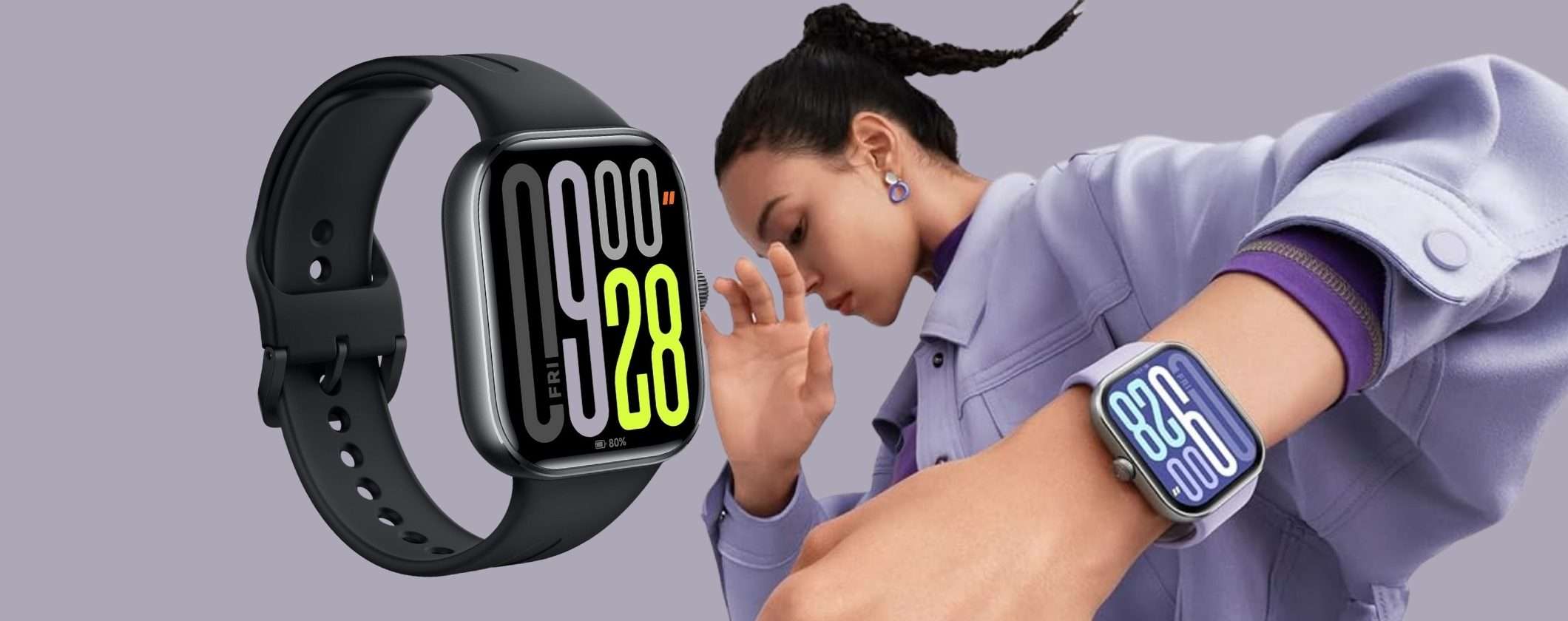 XIAOMI Redmi Watch 5 al 41% su Amazon: rapporto qualità prezzo inarrivabile