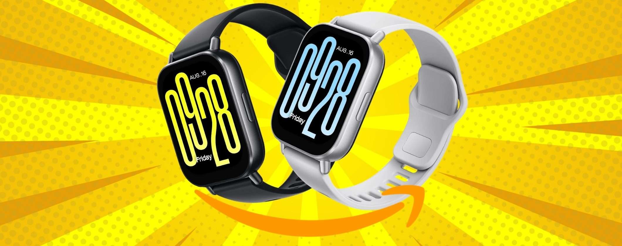 Xiaomi Redmi Watch 5 Active è su Amazon a soli 29,99€: imperdibile a questo prezzo