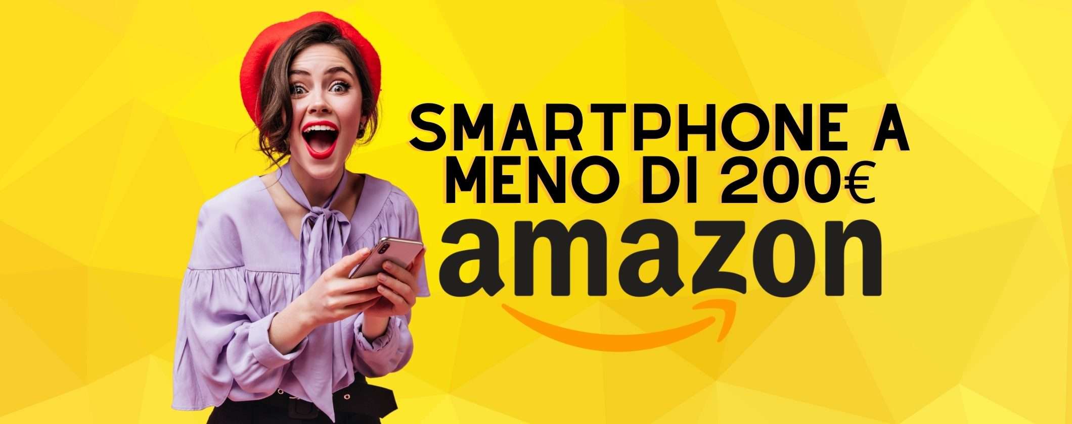 5 smartphone a meno di 200€ da acquistare subito in offerta su Amazon