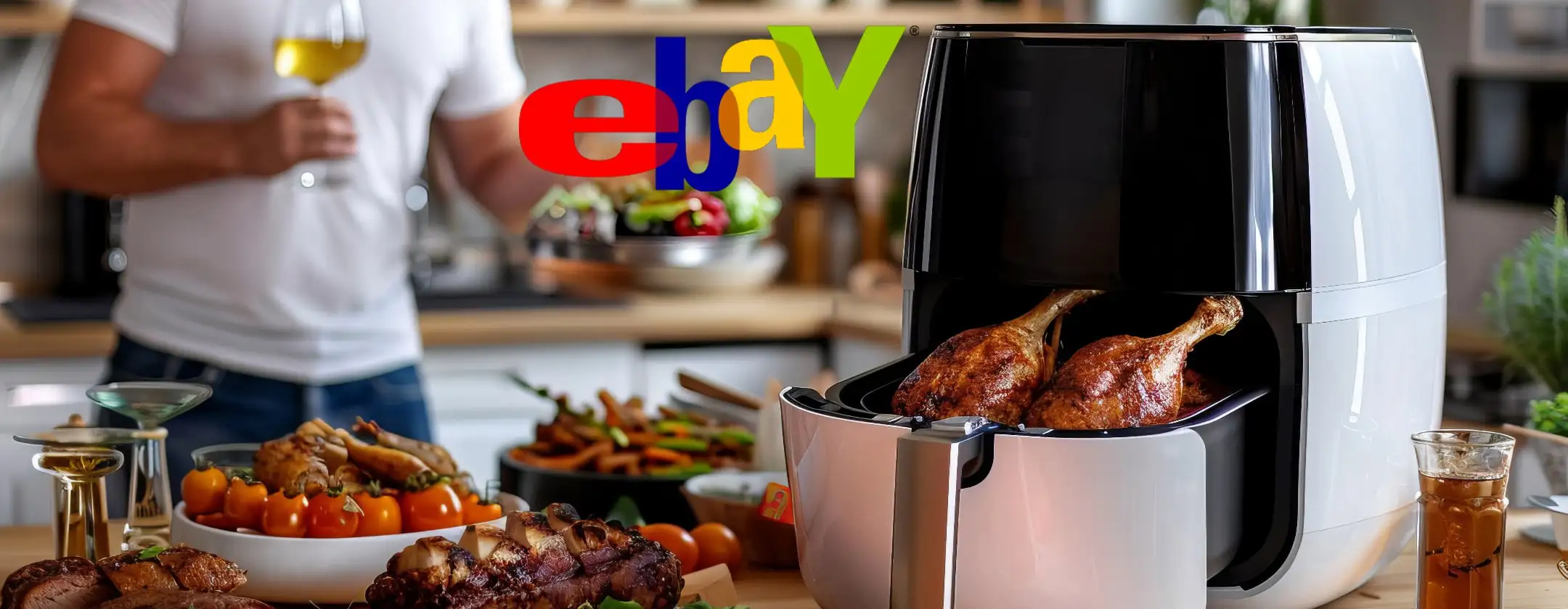 6 friggitrici ad aria in offerta su eBay da soli 40€