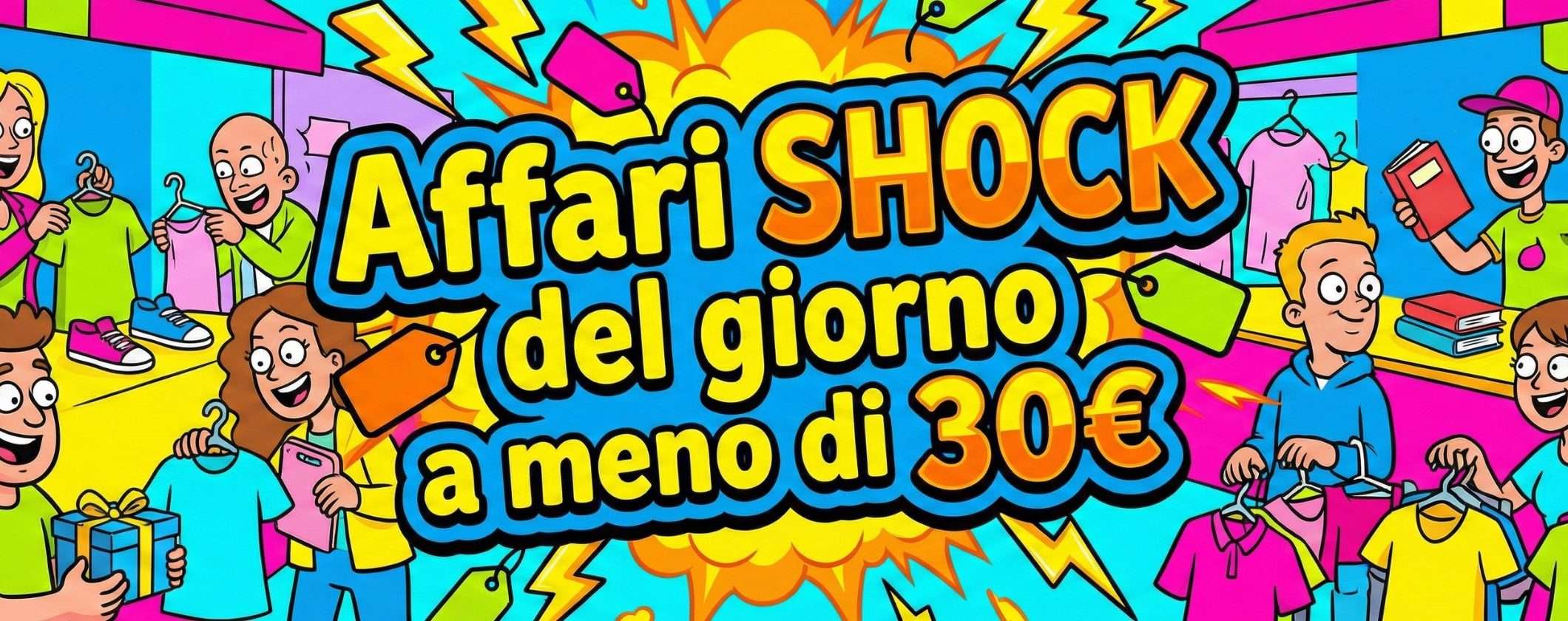 Amazon OFFERTE SHOCK del giorno a (molto) meno di 30€: spettacolari