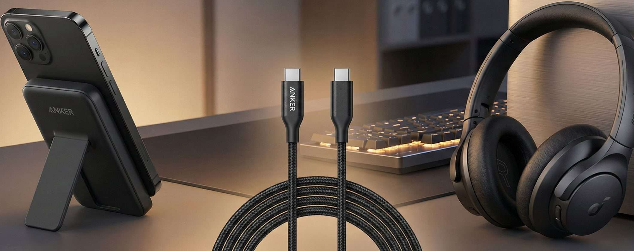 Anker sconti SHOCK su Amazon: ricarica, accessori e audio da 5,99€