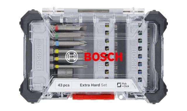 Bosch set 43 pezzi