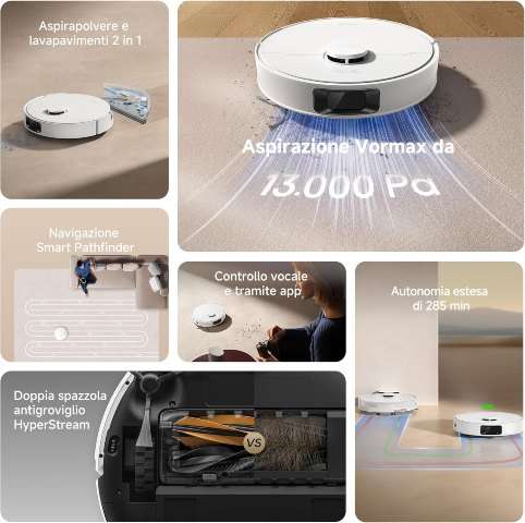DREAME D20 robot aspirapolvere