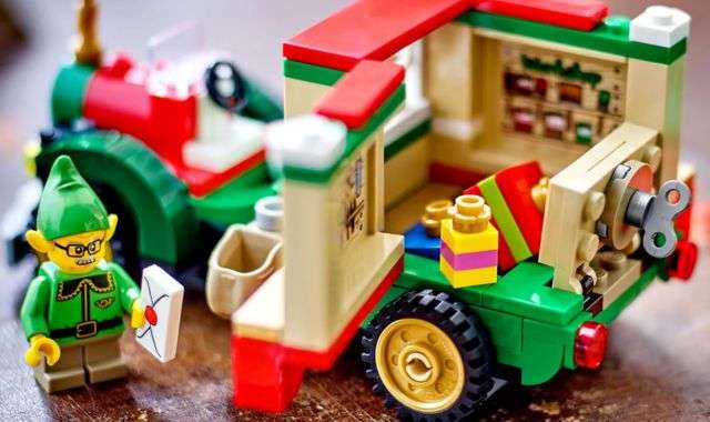 Furgone consegne Babbo Natale