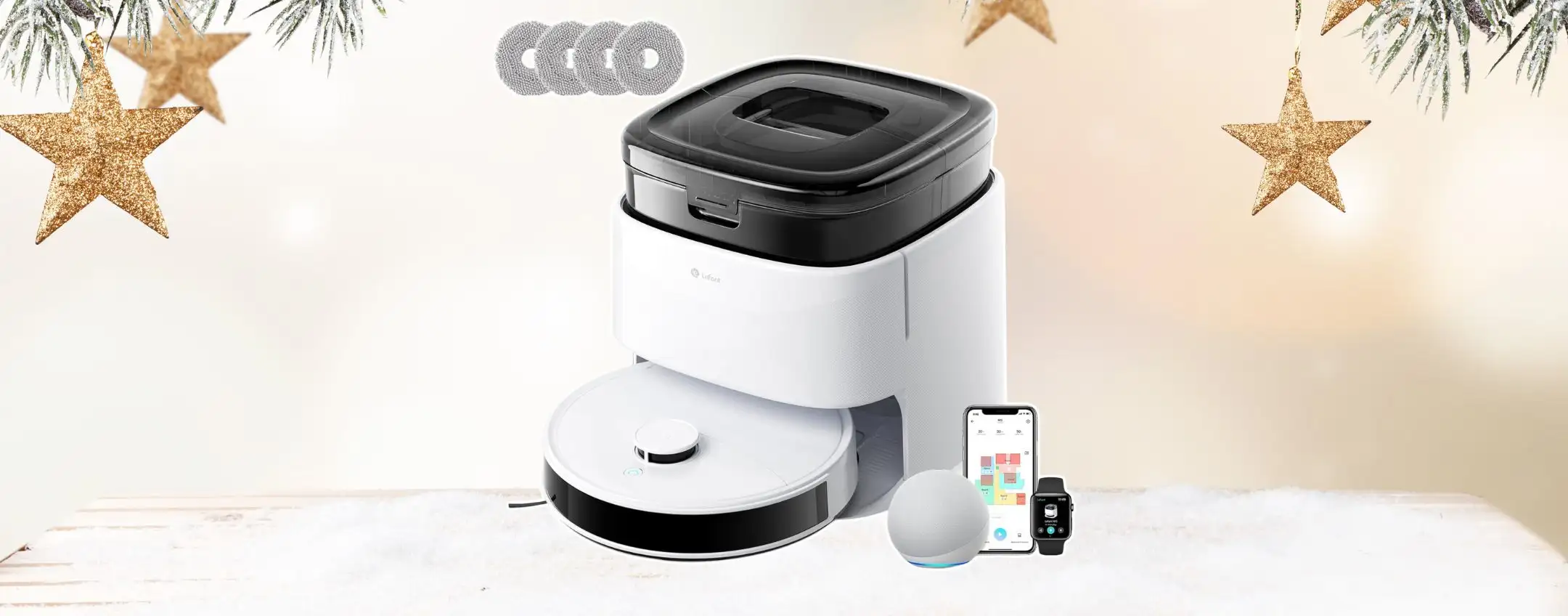 Lefant M3: robot aspirapolvere con stazione in sconto FOLLIA su Amazon (-73%!)