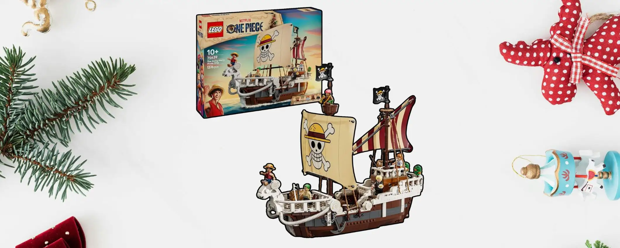 Set LEGO One Piece Going Merry: sconto del 25% su Amazon per il regalo DEFINITIVO per i fan