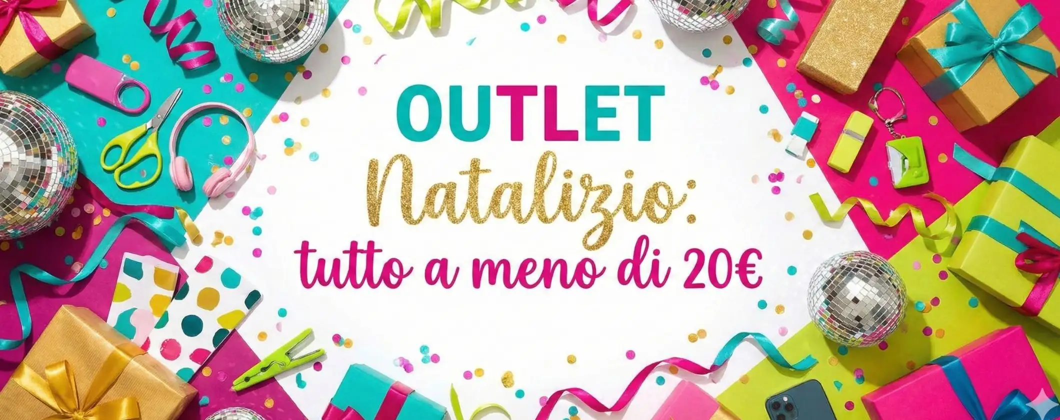 Amazon OUTLET di Natale: le grandi occasioni a (molto) meno di 20€