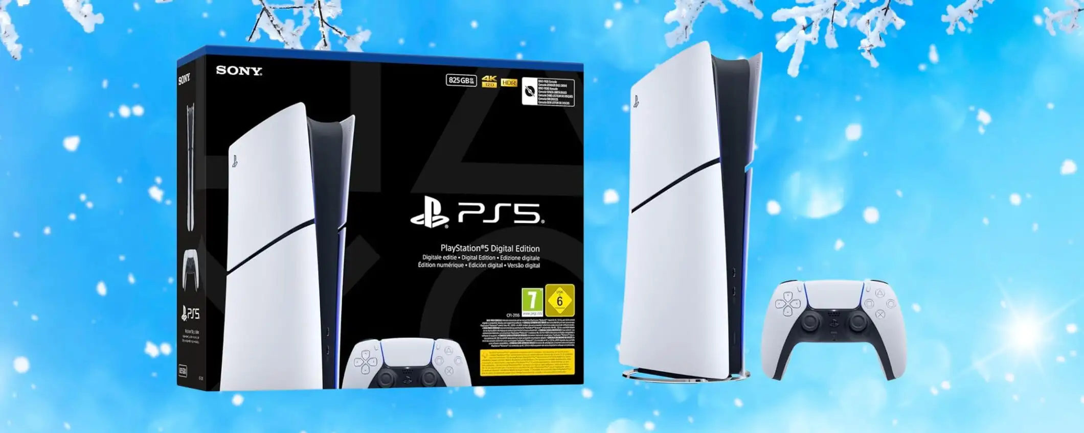 PS5 Digital: sei ancora in tempo per il regalo, è disponibile su Amazon in maxi sconto (-150€)