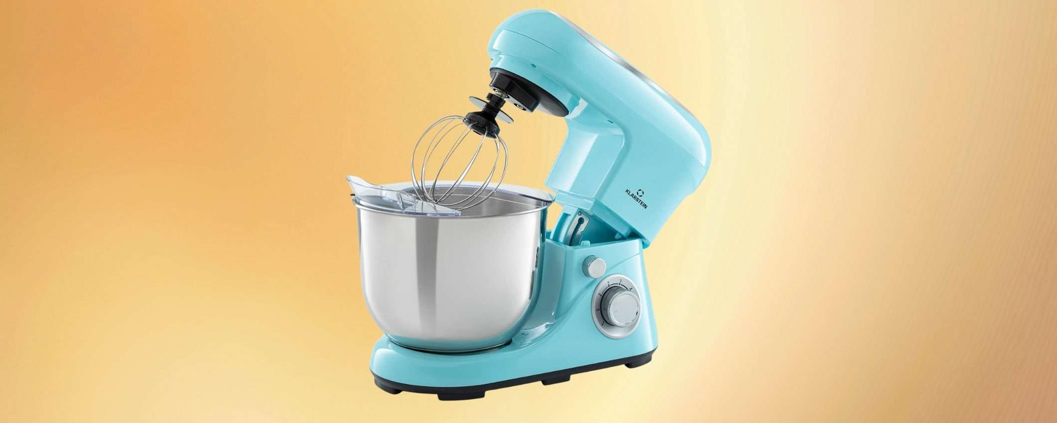 Planetaria professionale con 3 accessori: COLPO GROSSO su Amazon a meno di 60€