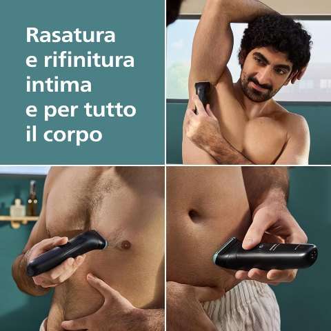 Rasatura e rifinitura uomo