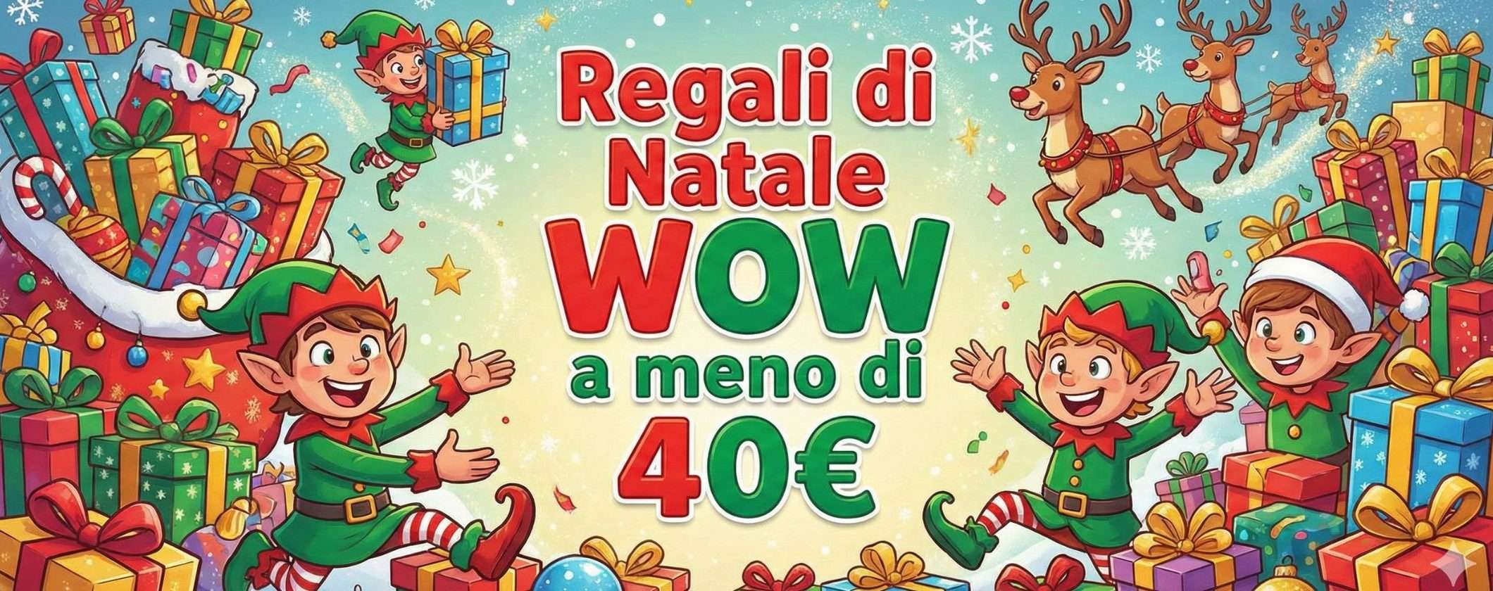 Regali di Natale SPLENDIDI a meno di 40€: su Amazon ci sono affari spettacolari