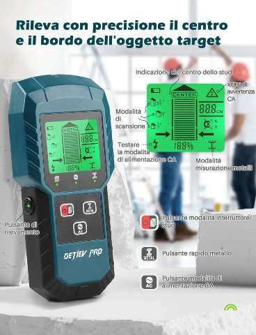 Rilevatore tubi cavi