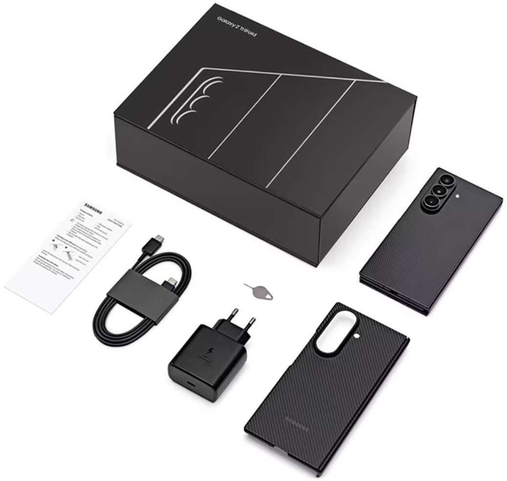 Samsung Galaxy Z TriFold confezione Samsung Galaxy Z TriFold confezione