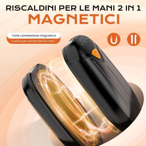 Scaldamani elettrici 2-in-1