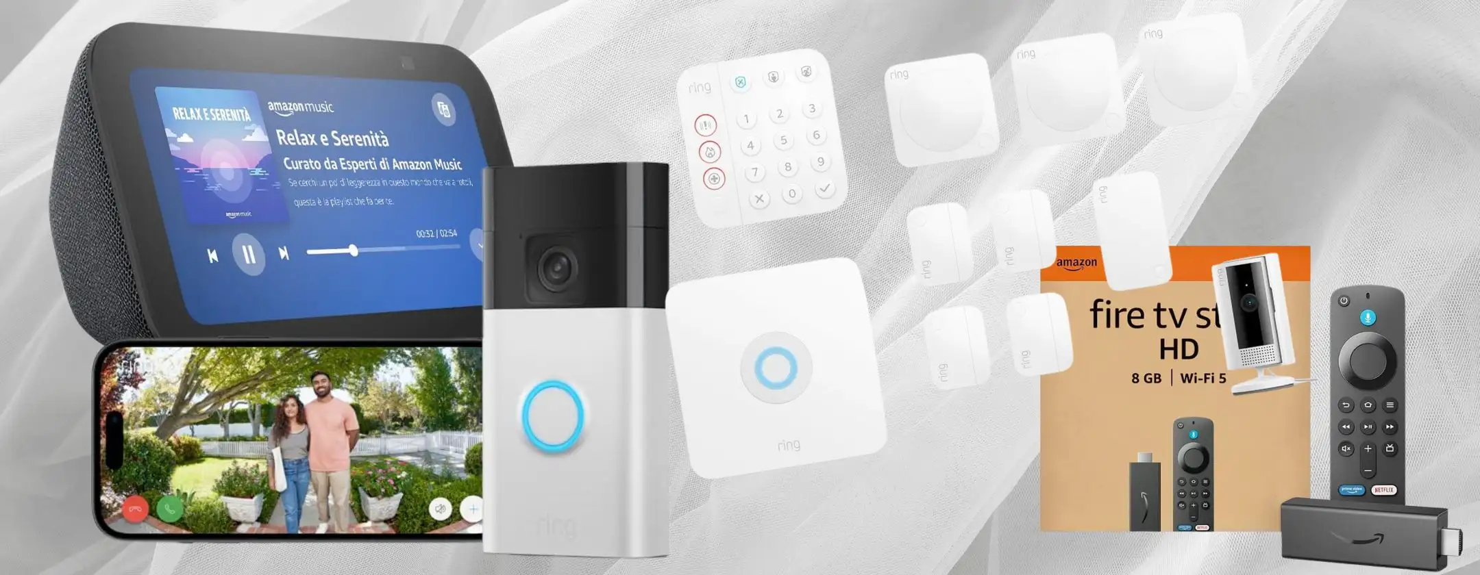 Tecnologia Amazon in OFFERTONA per Natale: tutto il meglio da 14,99€