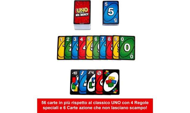 UNO No Mercy regole