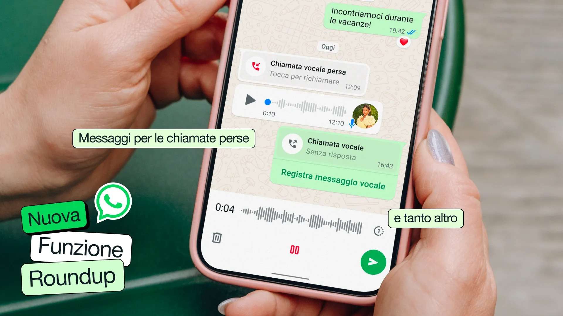 WhatsApp nuovo aggiornamento