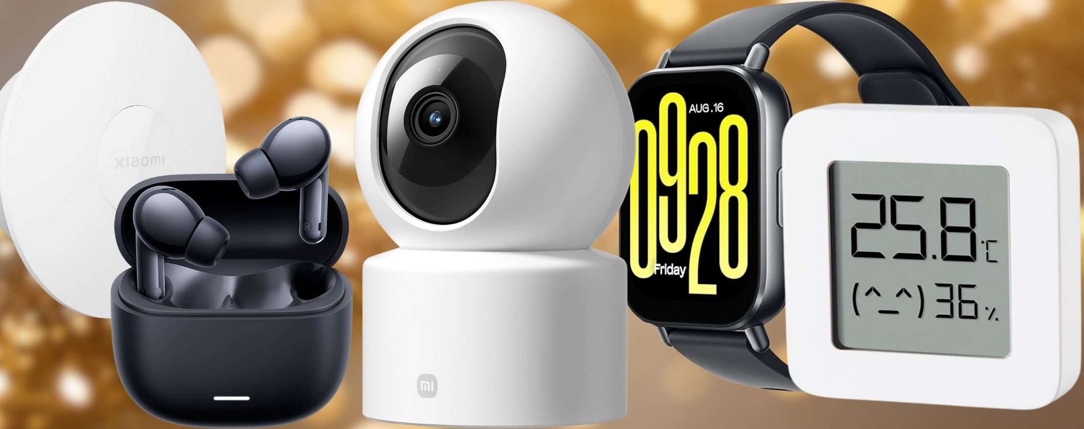 10 gadget Xiaomi in offerta BOMBA su Amazon: tutto da 9,99€ a 49,99€