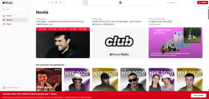 apple music promo feste