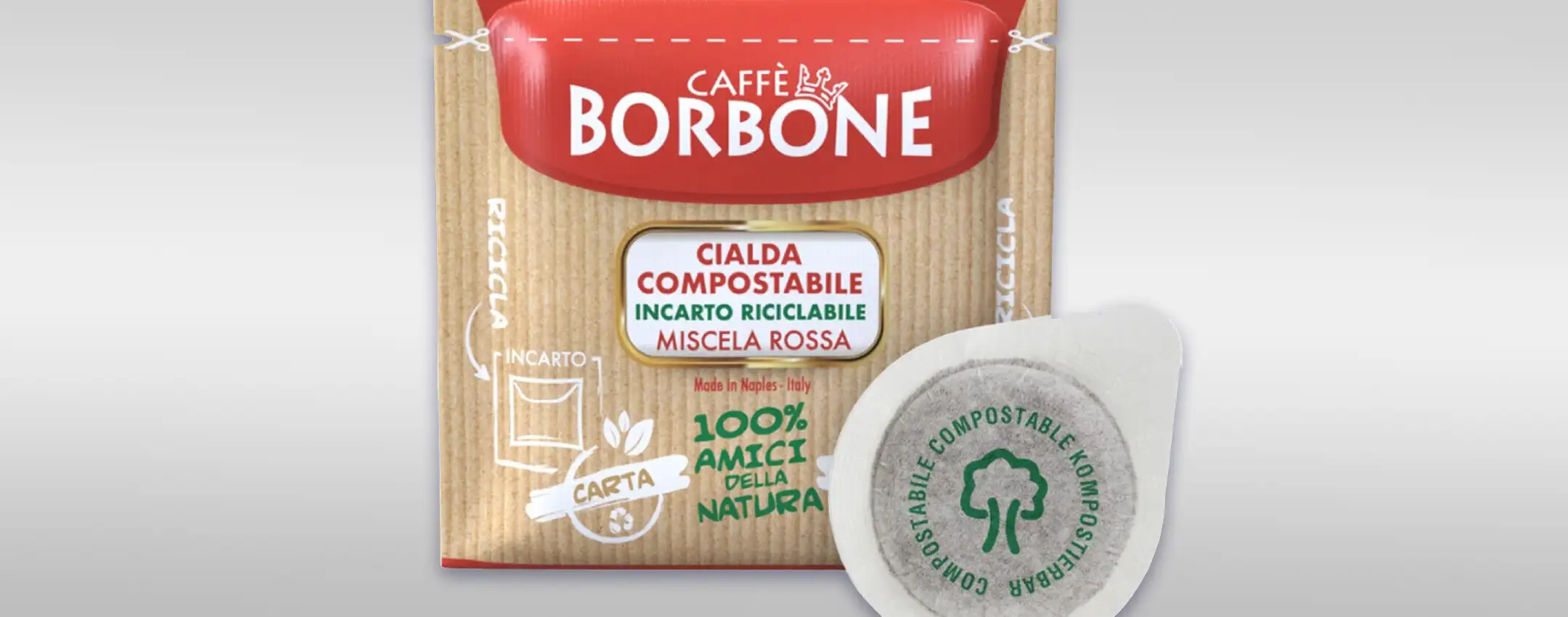 Energia pura in 150 cialde ESE: Caffè Borbone a poco più di 22€ in super offerta