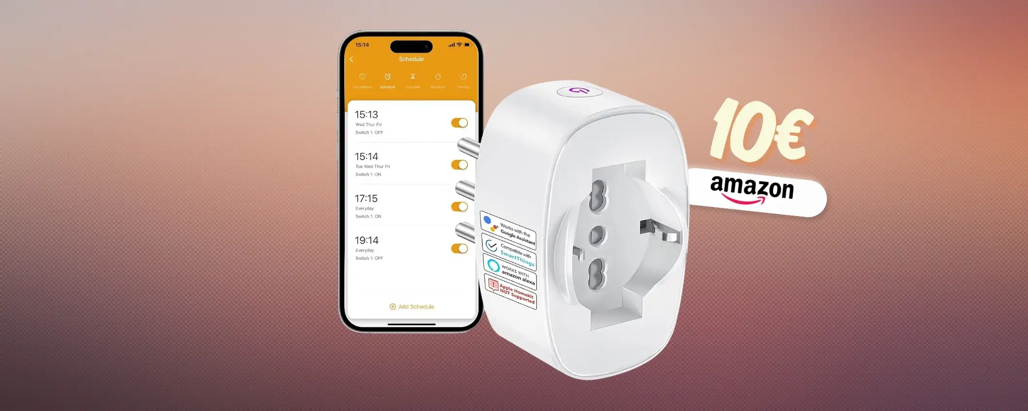 Presa smart che con 10€ rende gli elettrodomestici NUOVI, occasione