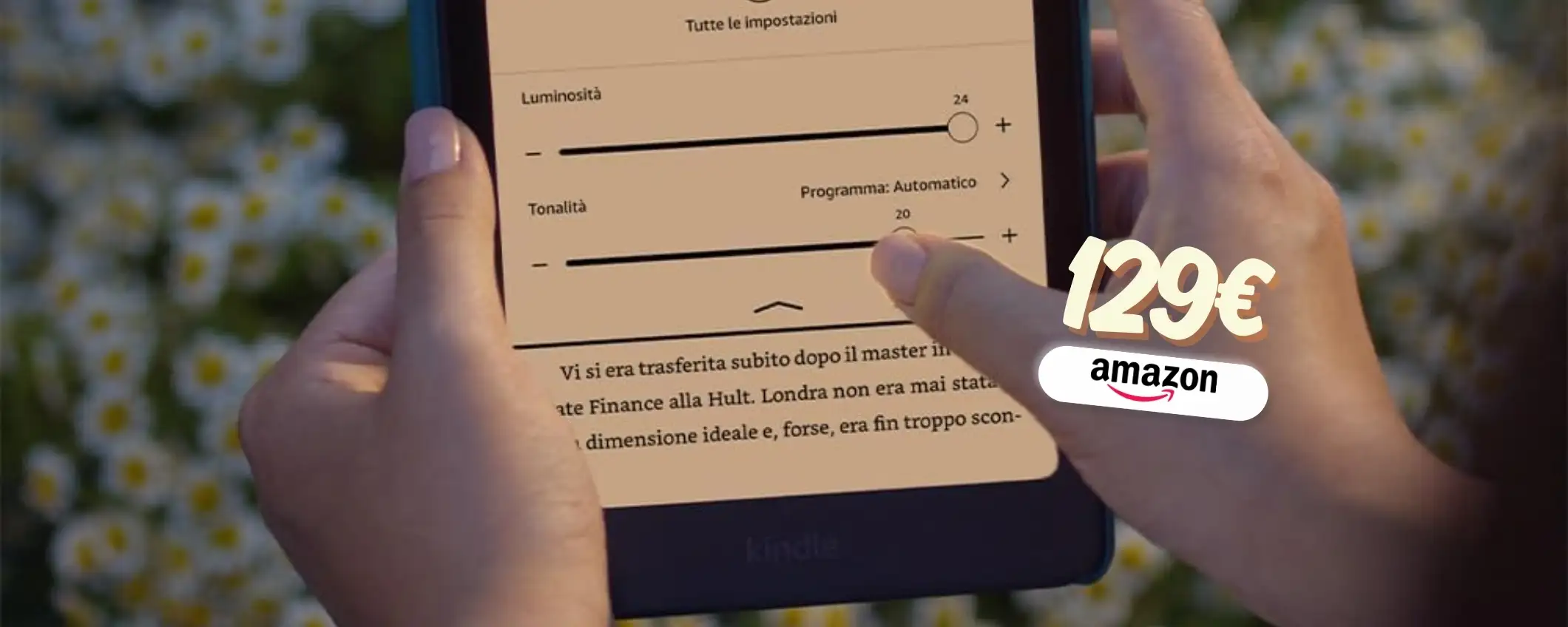 Nuovo SCONTO per Kindle Paperwhite: è perfetto sotto l'albero di Natale