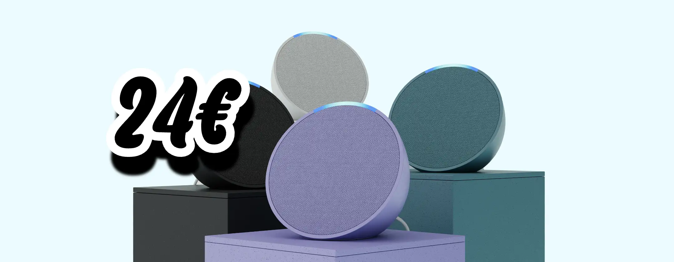 Echo Pop all'incredibile prezzo di 24€ su Amazon