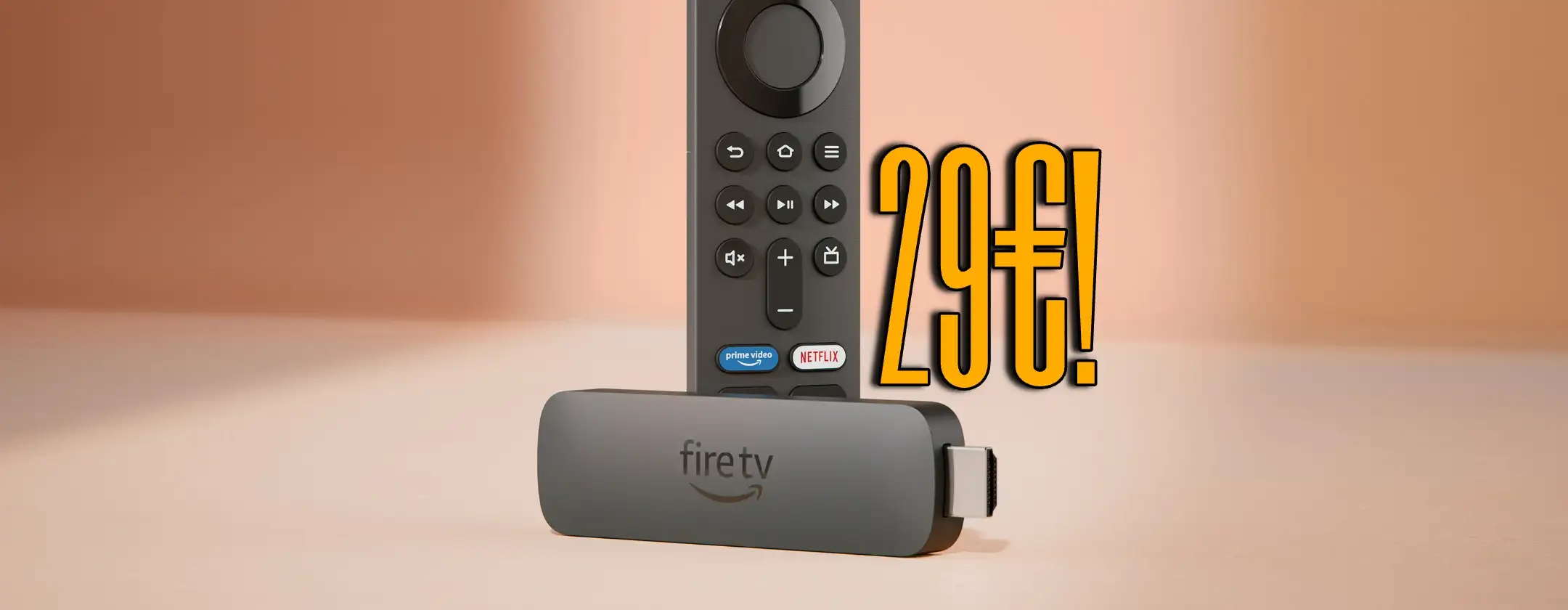 Fire TV Stick 4K Plus: intrattenimento zero limiti a soli 29€ su Amazon