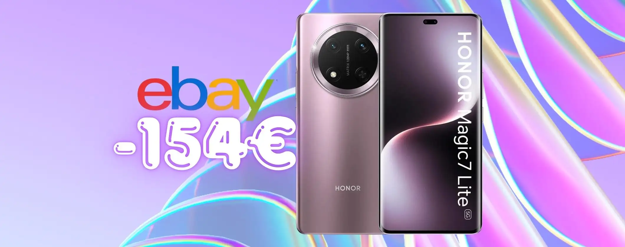 Honor Magic 7 Lite 5G a un prezzo così è il migliore medio gamma (-154€)