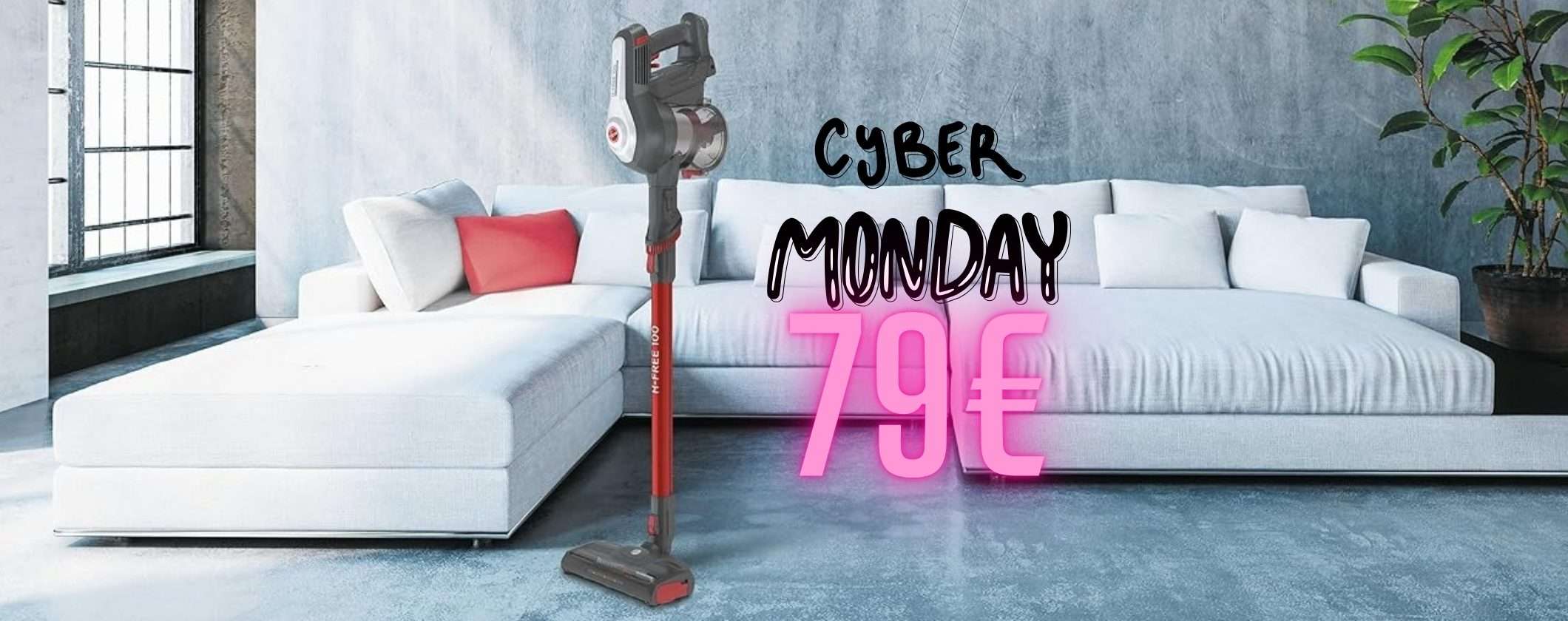 Hoover H-Free per il Cyber Monday Amazon è tuo a soli 79€, un affare assoluto
