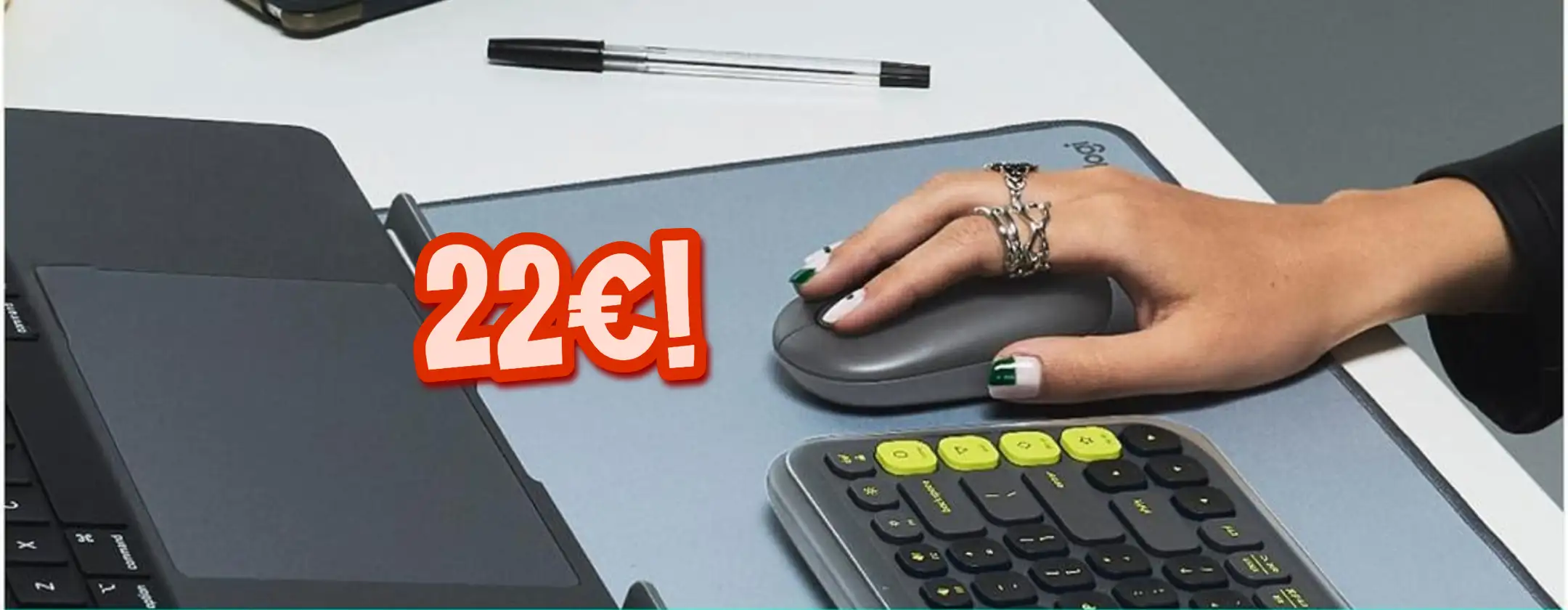 L'iconico Mouse Logitech POP oggi costa solo 22€ su Amazon