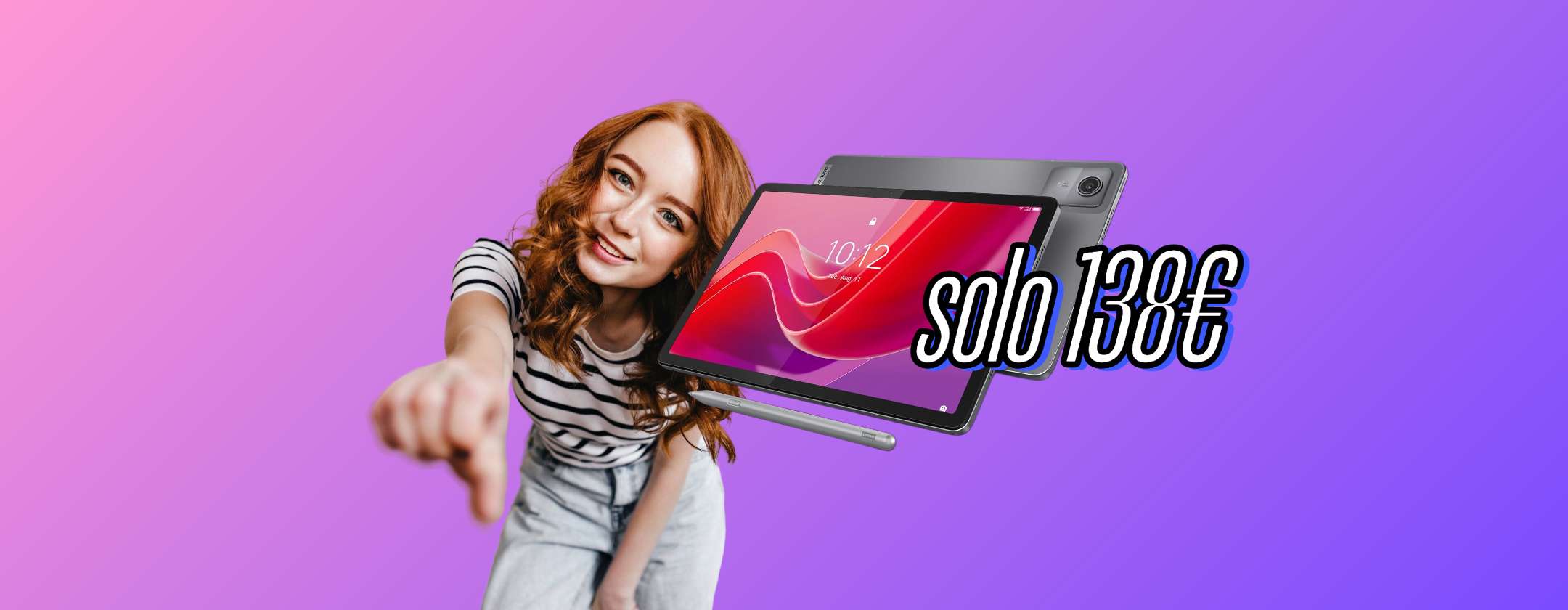 Bomba Amazon: Lenovo Tab M11 con Tab Pen INCLUSA a soli 138€