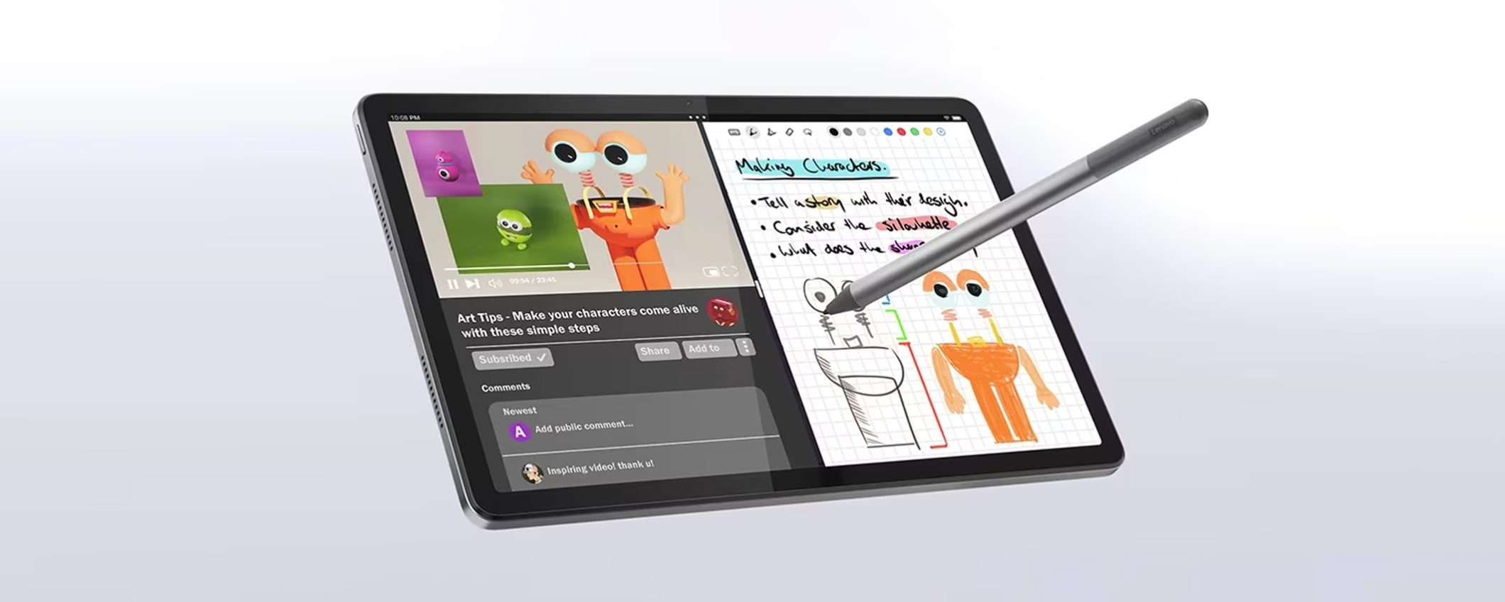 Lenovo Tab M11 con penna inclusa: l'alleato di tutti gli studenti crolla di prezzo su eBay