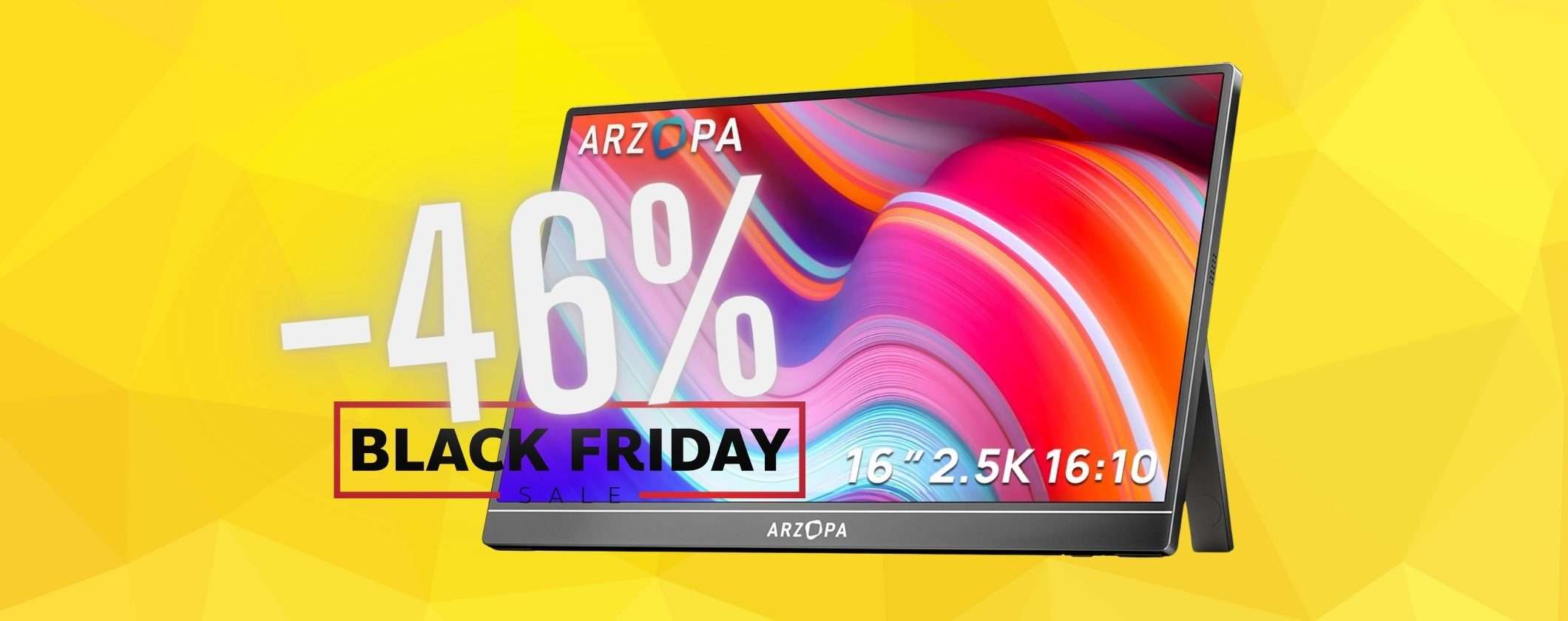 Monitor portatile ARZOPA da 16