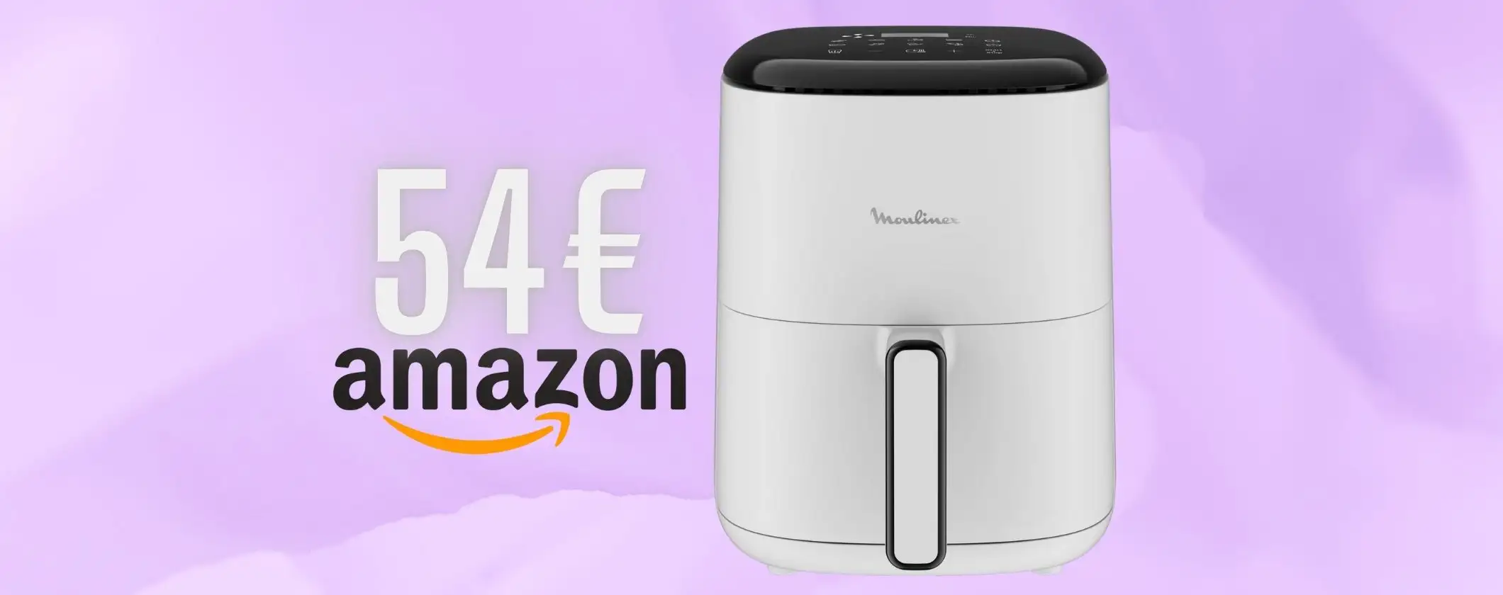 Moulinex Easy Fry: preparazioni veloci come fritte con zero grassi (54€)