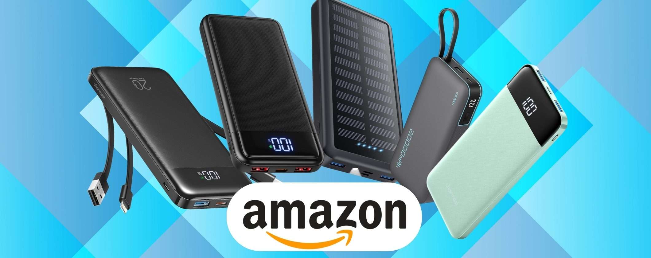 Non restare mai più con la batteria scarica: 5 Power Bank a prezzi assurdi