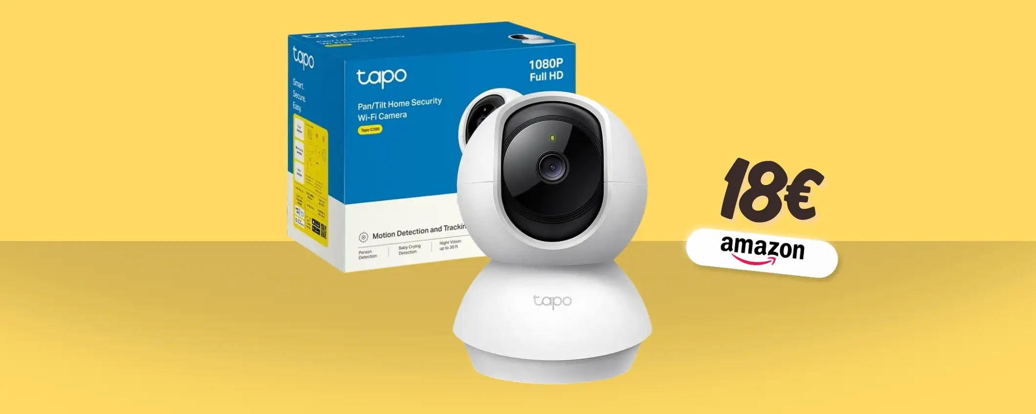 Sicurezza COMPLETA con 18€, sembra impossibile ma è Tapo C200