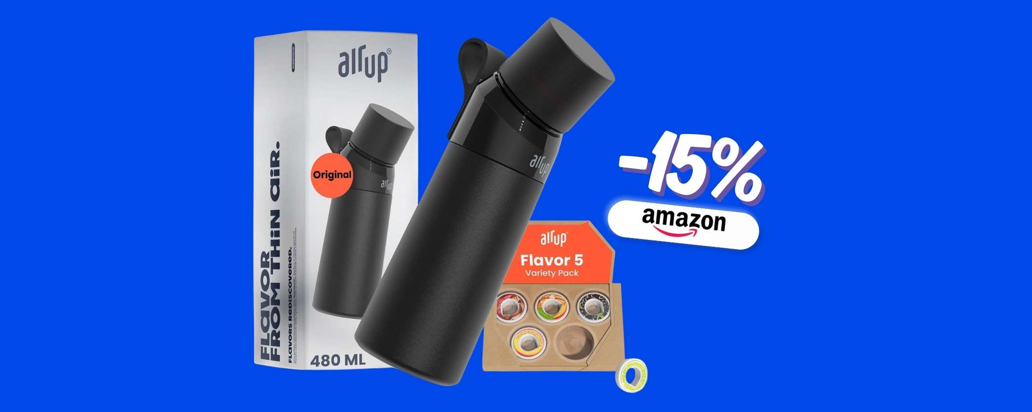 Air Up: come bere più acqua ingannando il tuo cervello, GENIALE