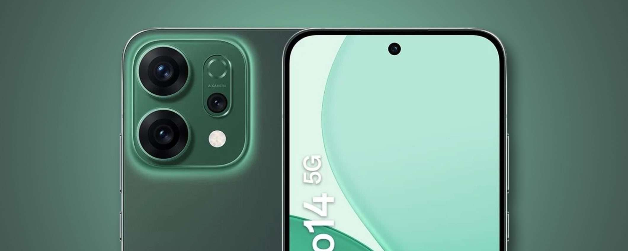 Oppo Reno 14 5G, lo smartphone tuttofare crolla di prezzo: su eBay a meno di 450€