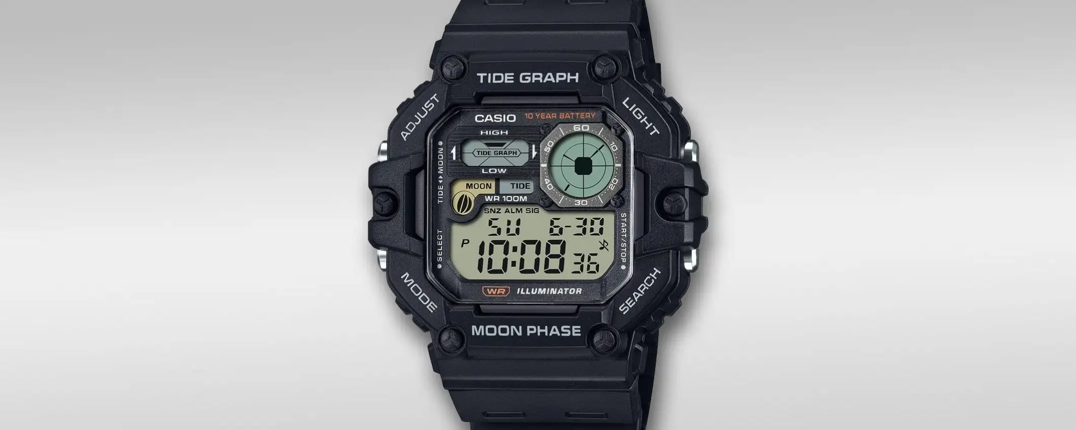 Un orologio tuttofare al polso: Casio da uomo a prezzo occasione su eBay