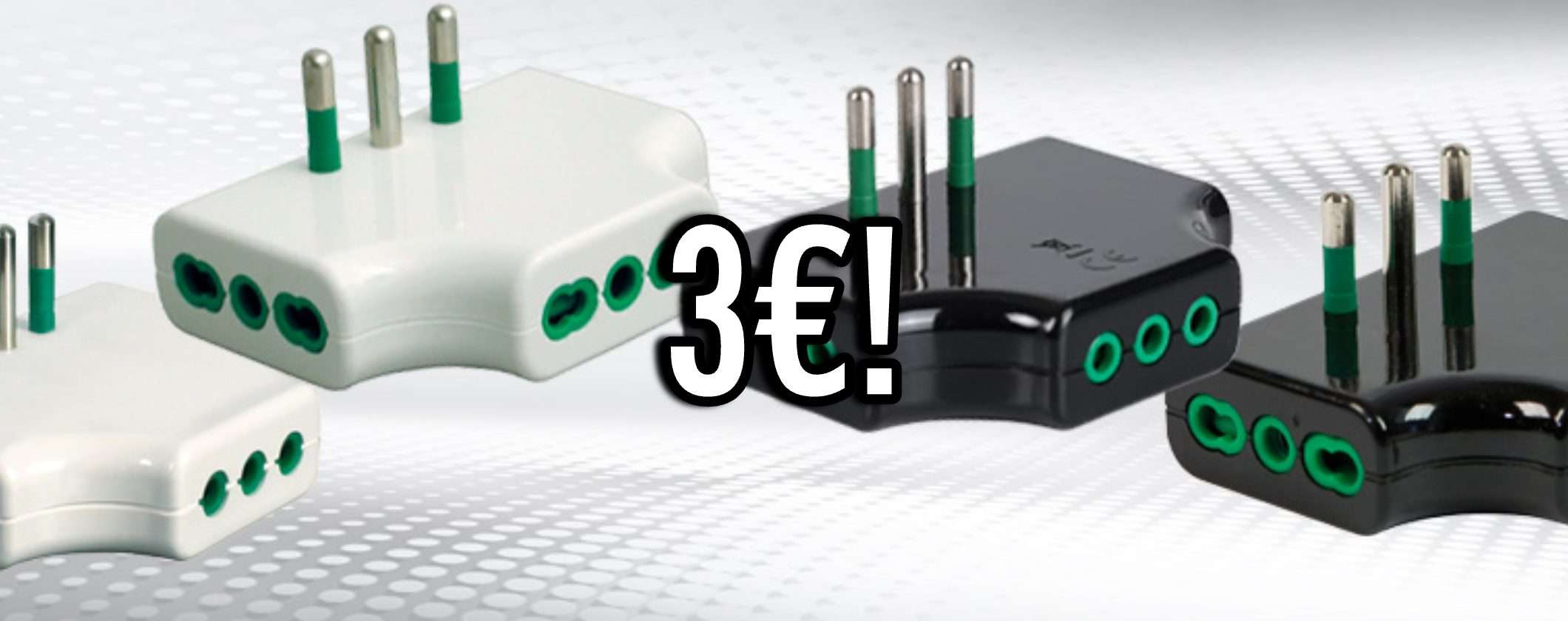 Presa Tripla Salvaspazio FANTON a soli 3€ per il Black Friday Amazon