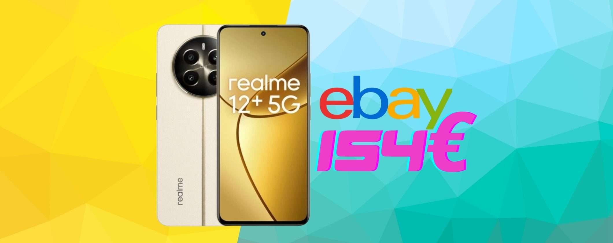 Realme 12+ 5G a soli 154€ è il migliore entry level che puoi acquistare oggi
