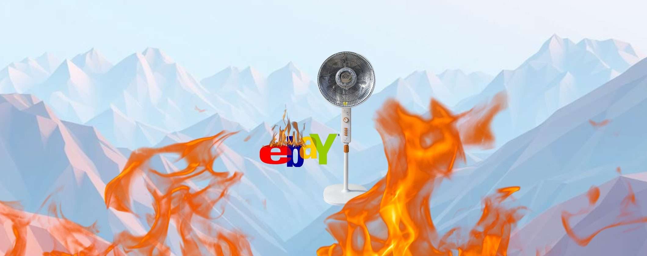 Riscalda casa con questa Stufa Elettrica Oscillante a soli 47€ su eBay