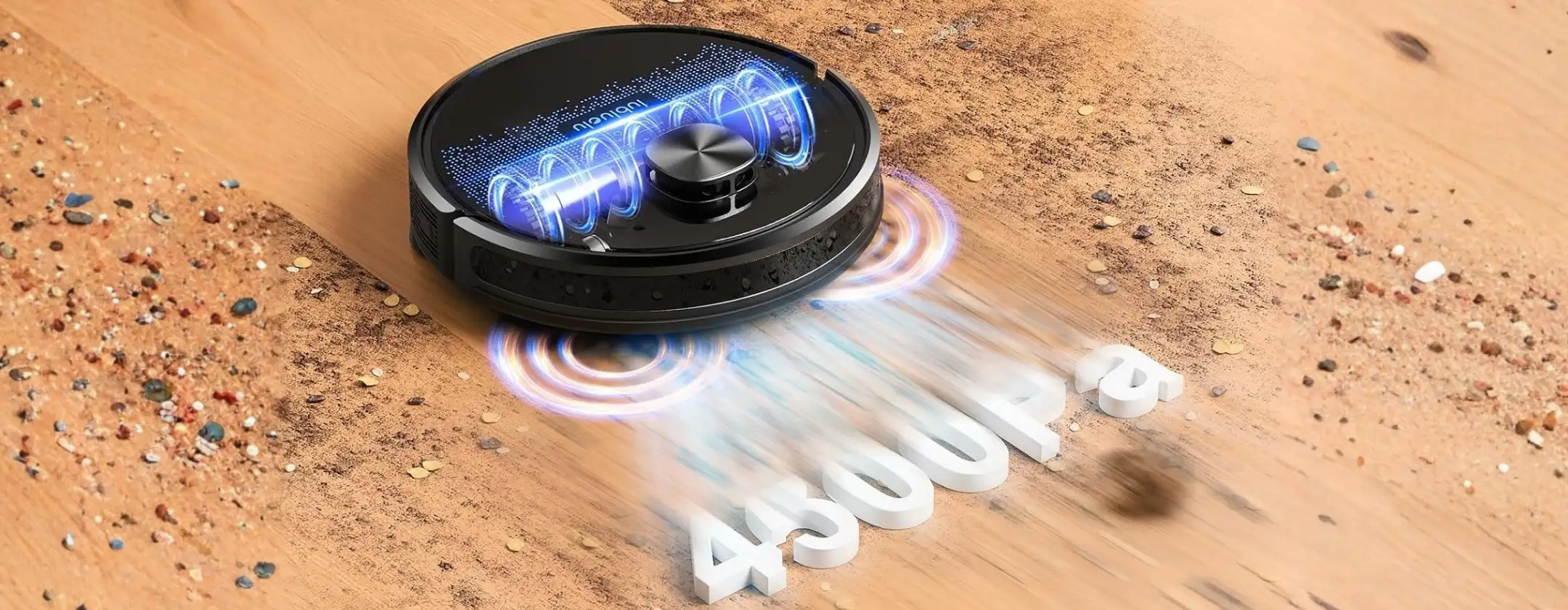 Robot aspirapolvere lavapavimenti da 4500Pa con mappatura oggi tuo a 135€