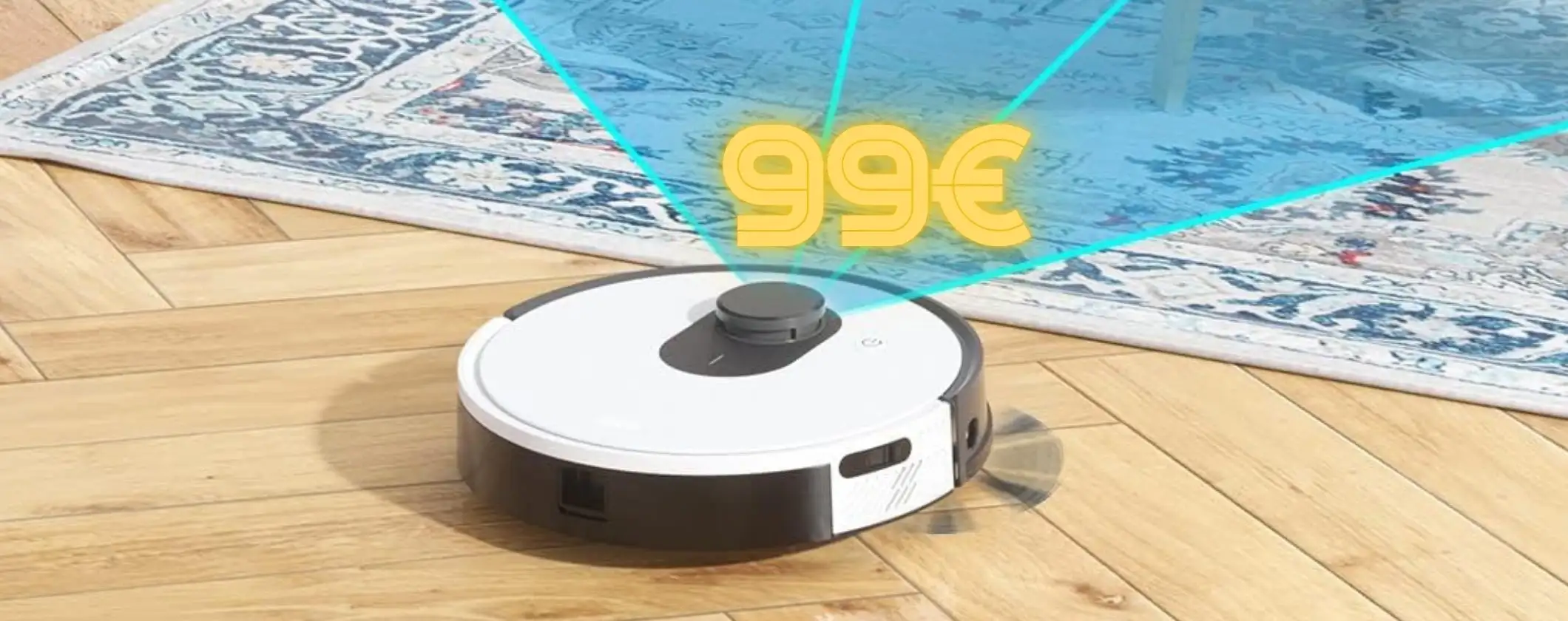Robot aspirapolvere OKP L1 a meno della metà è un'occasione da non perdere