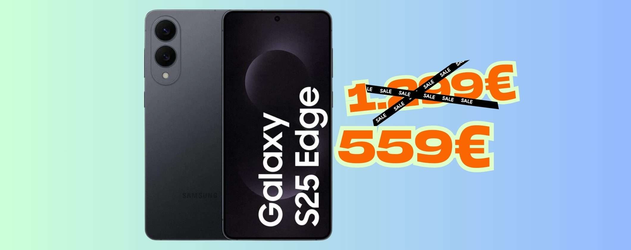 Samsung Galaxy S25 Edge scontatissimo su eBay è la migliore offerta di oggi